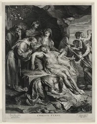 The Dead Christ on the Virgin
