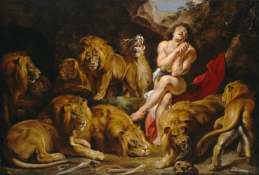 Daniel and the Lions Den