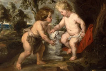 The Little Jesus with the Boy John