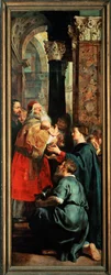 Descent from the Cross, Right Panel: Presentation in the Temple