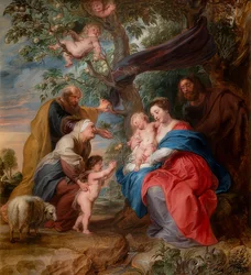 The Holy Family under an Apple Tree. Around 1632
