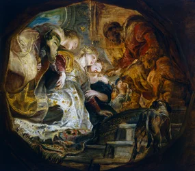 Esther before Ahasuerus