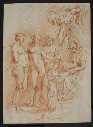 Figure Composition, from "The History of Marie de