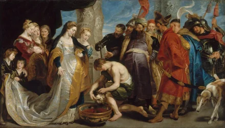 Head of Cyrus Brought to Queen Tomyris