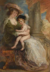Helene Fourment with Her Firstborn Son Frans