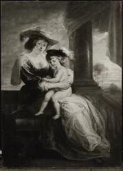 Hélène Fourment and her son Frans (copy after)