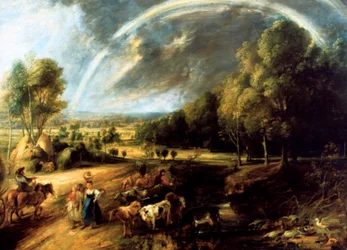 Landscape With A Rainbow