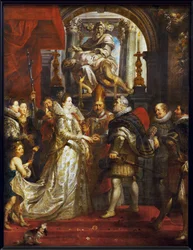 The Marriage by Proxy of Marie de Medicis and Henry IV in Florence