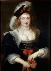 Portrait of Helene Fourment, in the glove Portrait of the artist