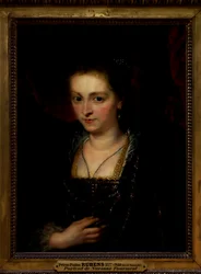 Portrait of a woman. Portrait of Suzanna Fourment