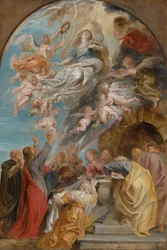 Sketch for the Assumption of the Virgin