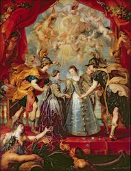 The Medici Cycle: Exchange of the Two Princesses of France and Spain, 9th November 1615