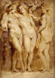 The Three Graces, c. 1620-1623