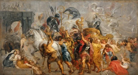 The Triumphal Entry of Henry IV into Paris, Between 1627 and 1630