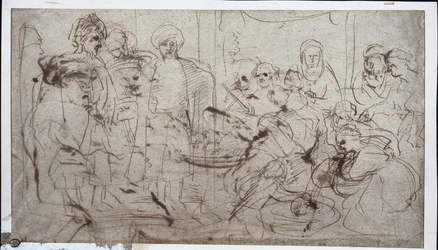 Tomyris with the Head of Cyrus (verso)