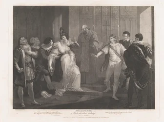 Hero Fainting in Church, Shakespeare, Much Ado About Nothing