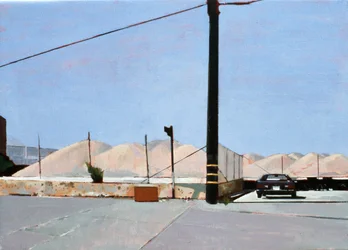 Gravel Piles Downtown LA, 2007