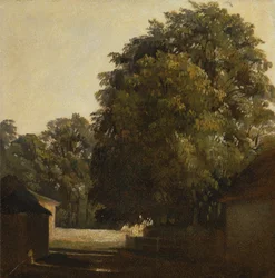 Landscape with Chestnut Tree