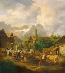 Morning in Partenkirchen