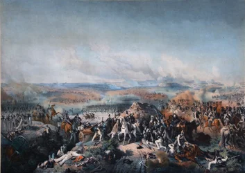 The Battle of Borodino on August 26, 1812