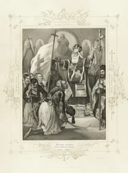 The Metropolitan Germanos Raising the Banner of Freedom from the Album of Greek Heroism