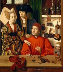 Goldsmith in His Shop