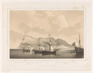 Conquest of Gibraltar by the Anglo-Dutch Fleet, August 3, 1704