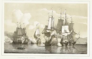 Naval Battle at Livorno, 1653