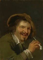Smell: A Laughing Man Smoking a Pipe (from the series Personifications of the Five Senses)