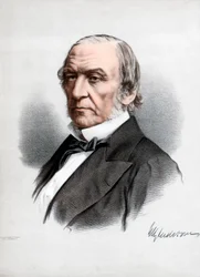 William Ewart Gladstone, British Liberal Party Statesman and Prime Minister, c. 1890