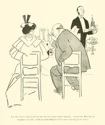 Cartoon by Phil May, from the 1890s