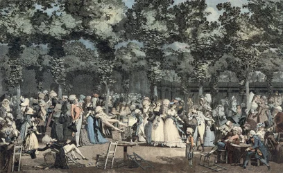 The Public Promenade at Palais-Royal