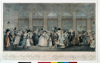 Walk Through the Gallery of the Royal Palace in 1787