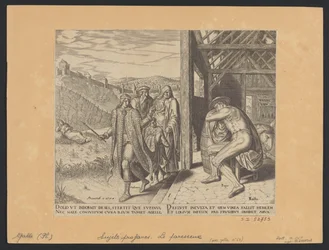The Idler Sleeping in the Field And at Home