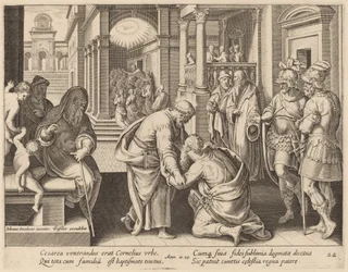 Cornelius Worshipping Saint Peter