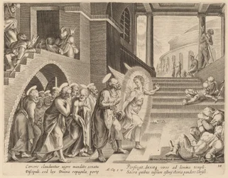 The Apostles Delivered from Prison by an Angel