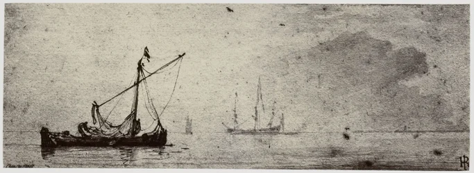 Van der Velde, A Barge