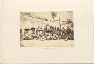Monks in Full Dress