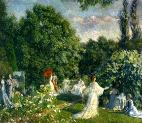 A Garden Party, c.1890-99