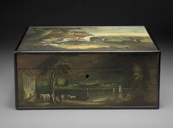 Antique Letter Box converted into a Humidor, c.1840