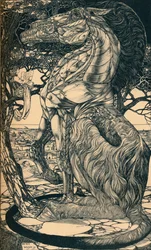 Rustum and the Simurgh, c1897
