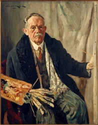 Self-Portrait in a Coat