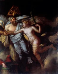 French Revolution: “The triumph of the French people on August 10” - Allegory of the day of August 10