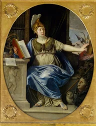 Anne of Austria, Queen of France and Wife of Louis XIII, as Minerva
