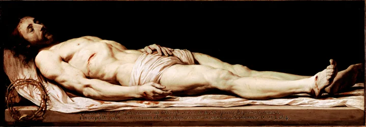 Dead Christ, 17th century, 68x197 cm, Paris, Musée du Louvre