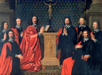 The Prevot des Marchands and the Echevins of the city of Paris, 1648