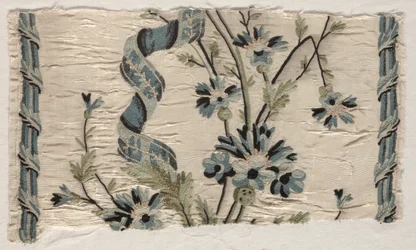 Two Pieces of Embroidery, 1723-1774