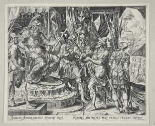 Achior Pleading with Holofernes for the Israelites