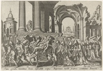 Funeral of Samson (series title: The Days of Calamity of the Jewish People)