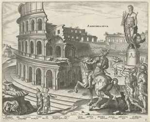 Colosseum in Rome (series: The Eight Wonders of the World)